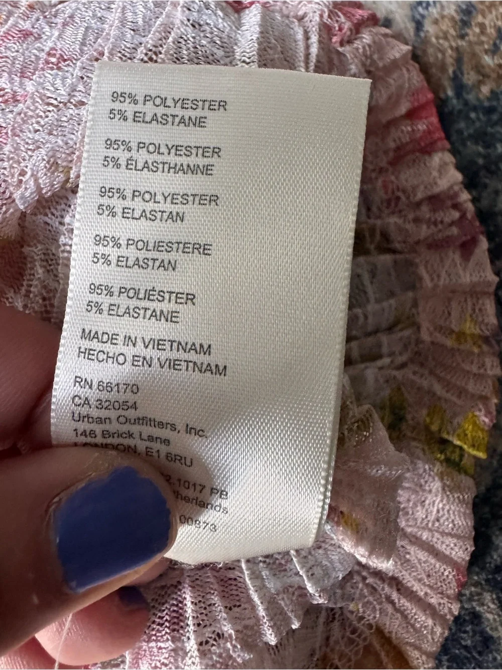Free People cropped ribbed